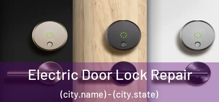 Electric Door Lock Repair (city.name) - (city.state)